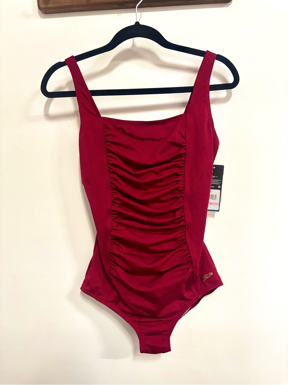 Speedo Ruched One Piece Swimsuit